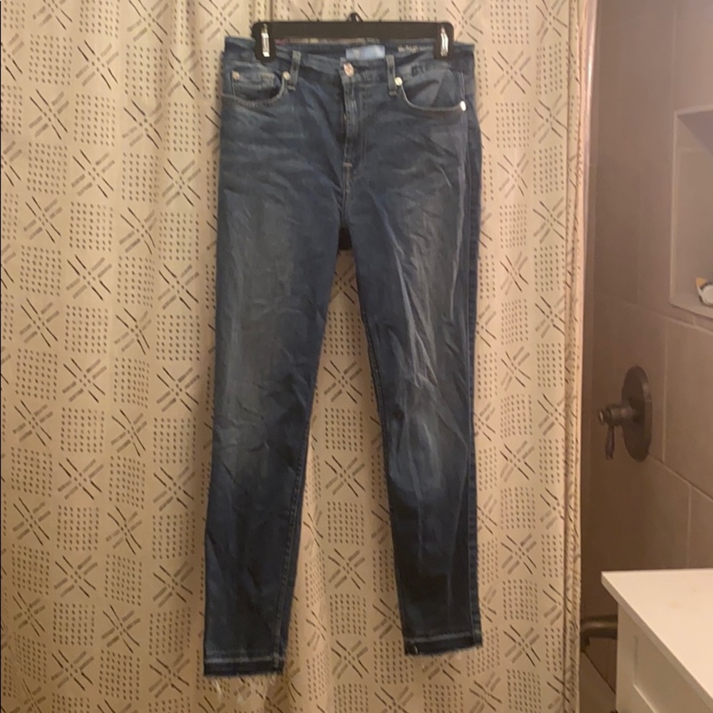 7 jeans medium wash